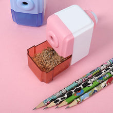 Pen Pencil Sharpener | Simple Student Office Pencil Sharpener | Fashionable and Convenient Non-Slip Base Pencil Sharpener,Lightweight Manual Sharpener, Non-Slip Handle (1 Pc)