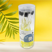 Premium Plastic Toothbrush With Plastic Round Box for Men and Women, Kids, Adults Plastic Toothbrush (10 pcs Set)