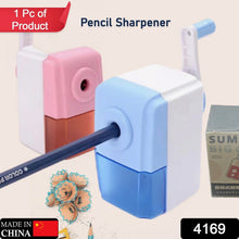 Pen Pencil Sharpener | Simple Student Office Pencil Sharpener | Fashionable and Convenient Non-Slip Base Pencil Sharpener,Lightweight Manual Sharpener, Non-Slip Handle (1 Pc)