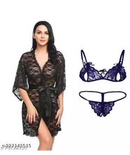 Elegant Enchantment Lace Babydoll Set