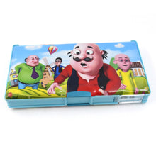 Multipurpose Compass Box, Plastic Double Deck Pencil Case with 2 Compartments, Supplies Utility Box Storage Organizer, Pencil Box for School, Cartoon Printed Pencil Case for Kids, Birthday Gift for Girls & Boys (1 Pc)