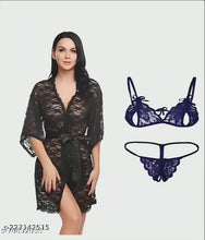 Elegant Enchantment Lace Babydoll Set