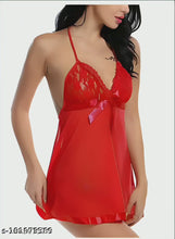 Crimson Seduction Babydoll - Elegance Meets Passion